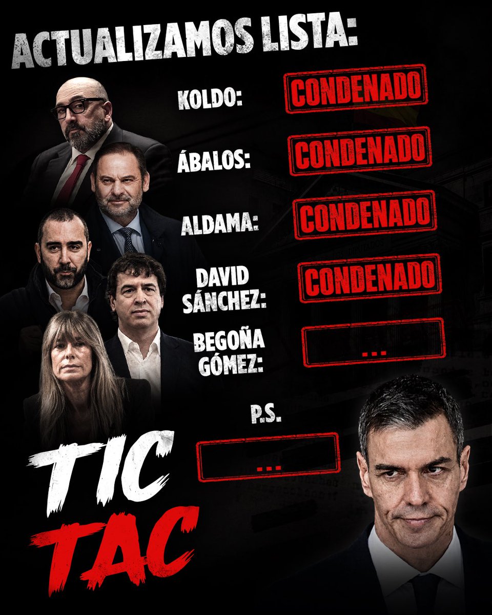 vox_es's tweet photo. DMOCRACIA:
Si delinques, te condenan. https://t.co/zdJ3pHkZxO