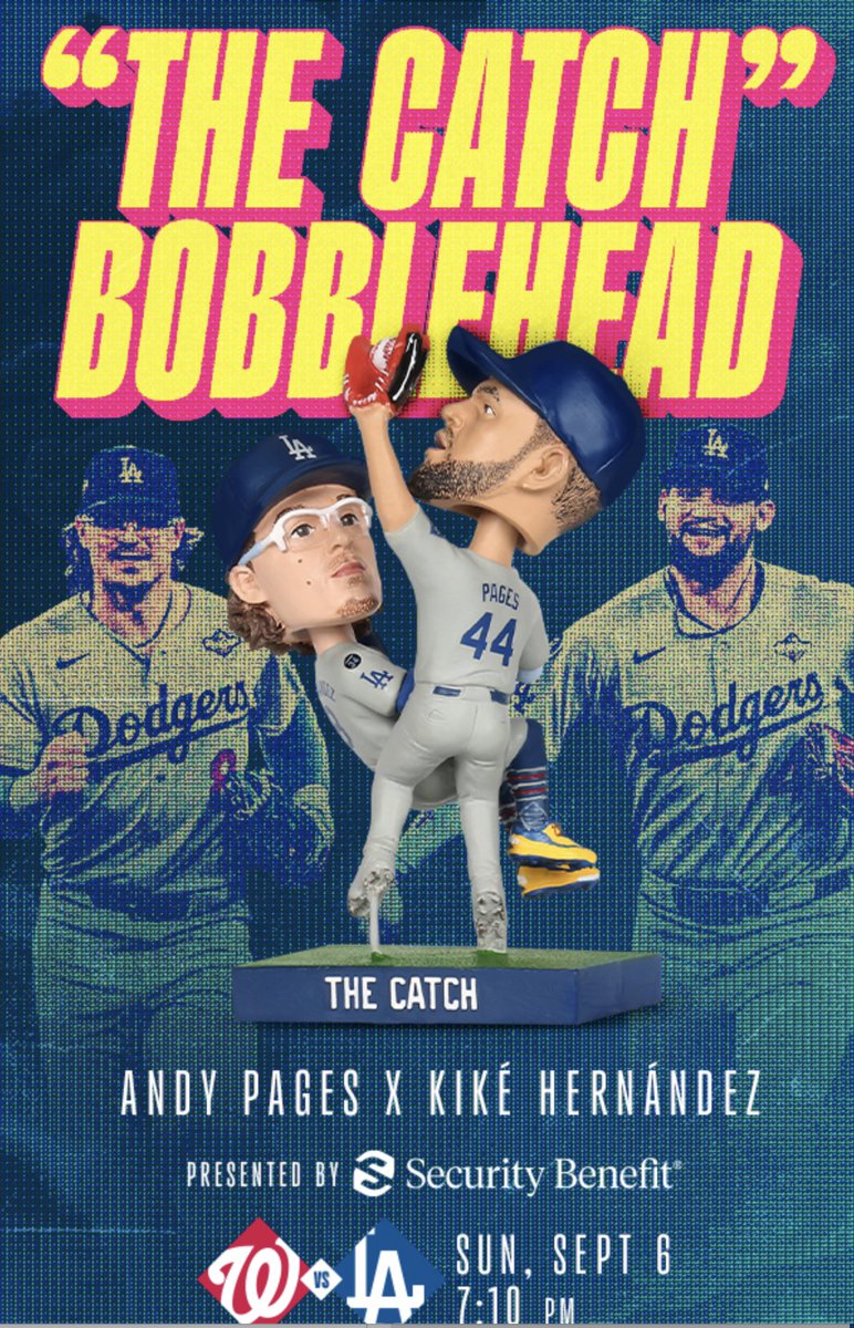 DodgersBeat's tweet photo. Dodgers just announced the bobblehead we all been waiting for https://t.co/4VqGs8kHP1