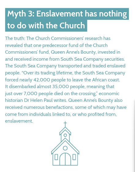BlkHistStudies's tweet photo. Myth 3: Enslavement has nothing to do with the Church of England 🤦🏾♀️
Queen Anne’s Bounty also received numerous benefactions, some of which may have come from individuals linked to, or who profited from, enslavement.
For info, go to https://t.co/qFmTsoCOA3
#projectspire https://t.co/E9CpqtmAta