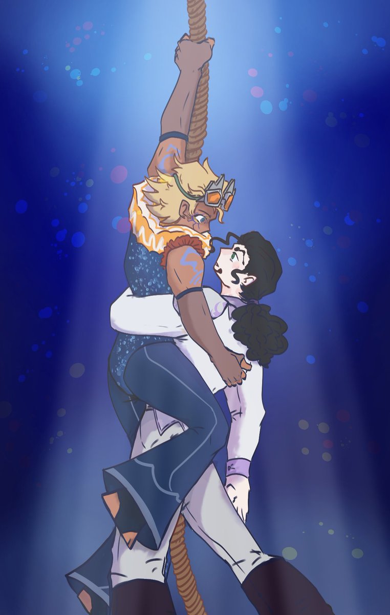 a_sprowt's tweet photo. Little stars (AU of circus where Lucci is not a maniac.) 

#onepiece #roblucci #paulie https://t.co/Ntqu1yN3mB