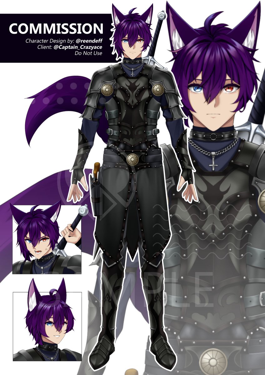 re2n_v's tweet photo. VTuber and OC design I made from 2024-2025

#PortfolioDay #re2n_cms https://t.co/y9WwBBuakU