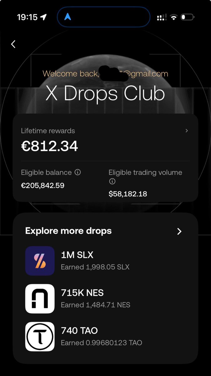 lucas_michalek's tweet photo. Już 800€, gdzie parę dni temu z tych darmowych airdropów miałem 470€. 

Giełda rozdaje alokacje od projektów między użytkowników. 

I sam jestem zaskoczony ile z tego jest pieniędzy. 

Polecam. W głównym menu na telefonie trzeba wejść w zakładkę X Drops Club.

Jak nie macie konta to zapraszam. Największa ilość bonusów: https://t.co/J1ndBoYjlG