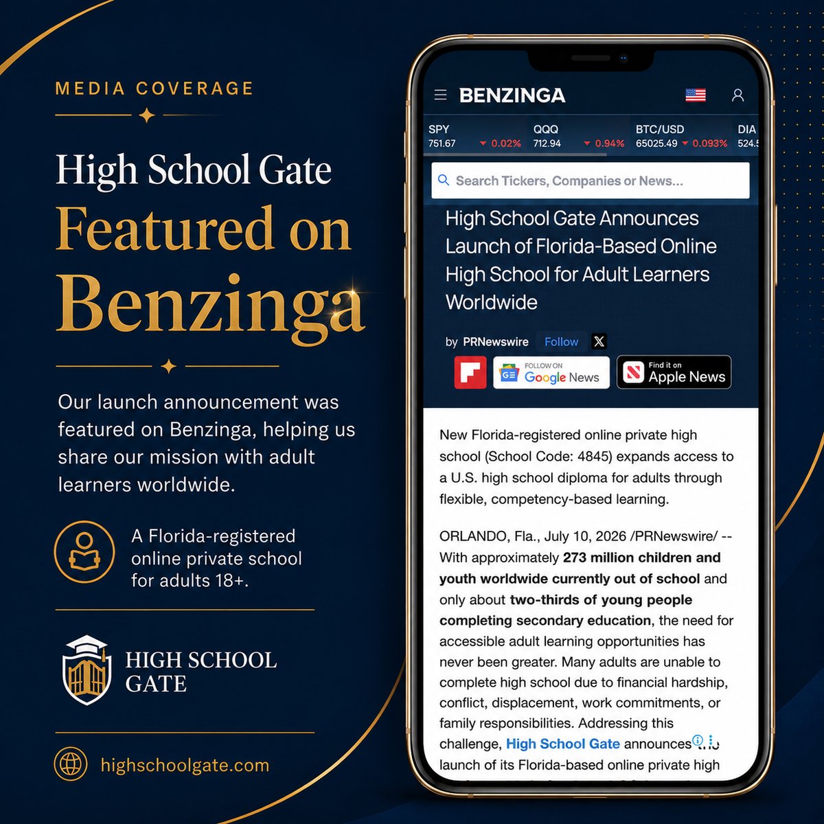 High School Gate tweet media