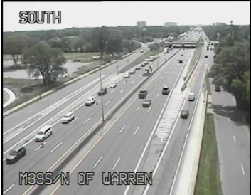 ROAD WORK UPDATE - NB M-39 from Ford Rd to I-96, two left lanes