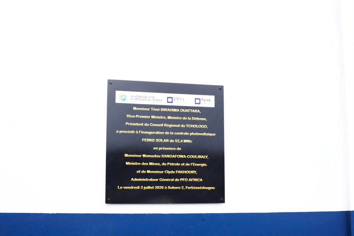 Chroniques225's tweet photo. • Ferké Solar, première centrale photovoltaïque développée et financée par un privé ivoirien. https://t.co/T2WmIuxGzu