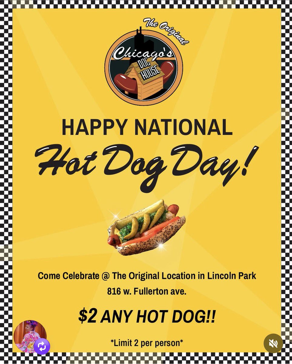 chibbqk1ng's tweet photo. Perfection comes in many forms but none of them are quite as colorful and as tasty as a Chicago style hot dog. Wishing a very happy National Hot Dog Day to you and yours! https://t.co/vu5zgQJos2