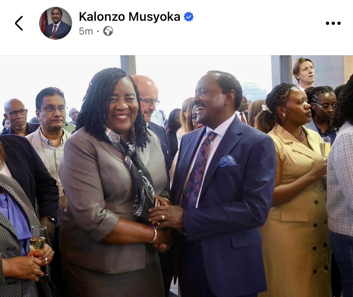 Naomikibandi's tweet photo. Kalonzo Musyoka posted his photo with Mama Ida few hours after Gachagua said, “Our fallout with Ruto began when he started engaging ODM leaders” He’s sending Gachagua a message ama https://t.co/OMehyz8ps1