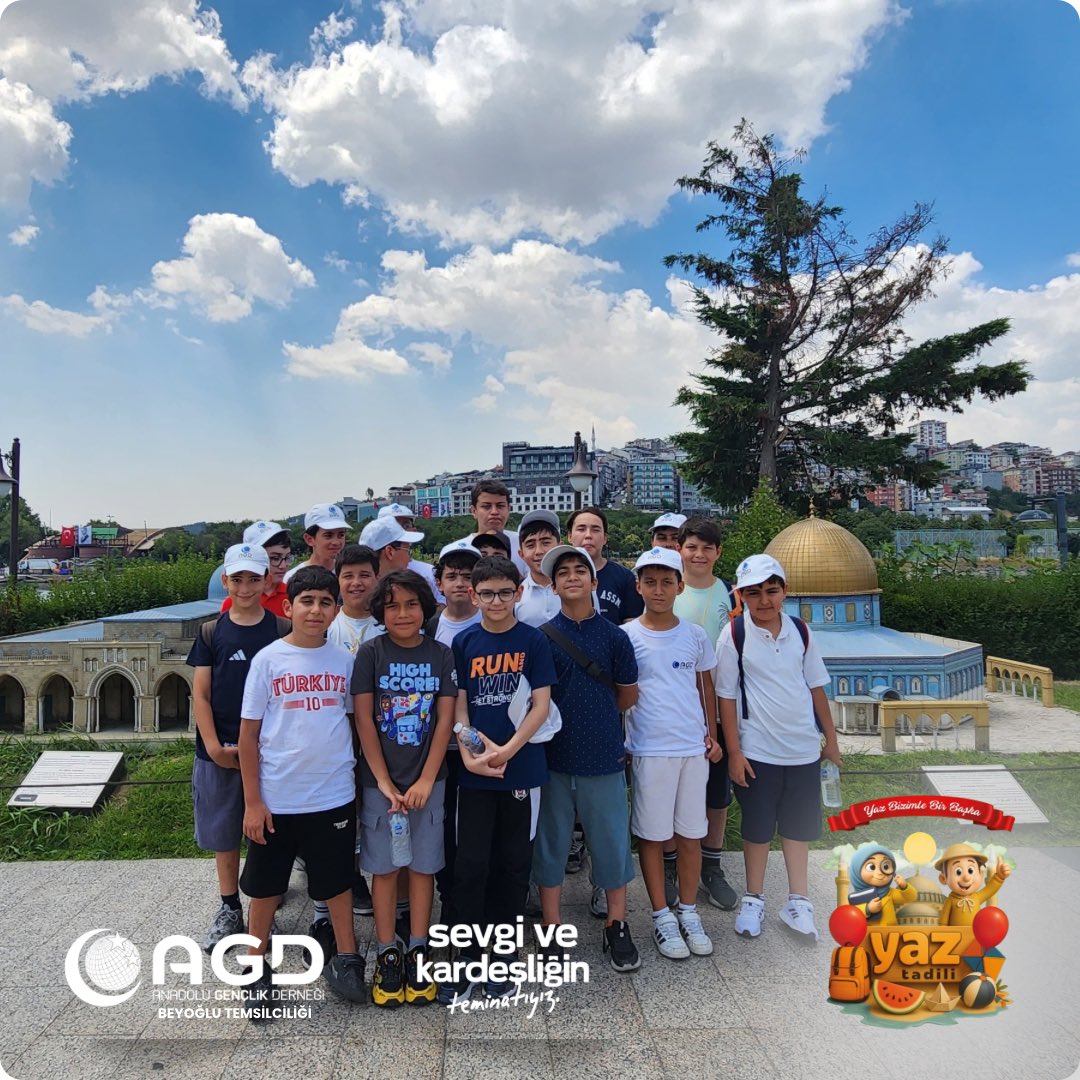 agdbeyoglu1's tweet photo. Eğitimden spora, ibadetten yemeğe varıncaya kadar dopdolu bir yaz bizimle. 

☀️⛱️ #YazTadili2026 https://t.co/s4OgBdPc63