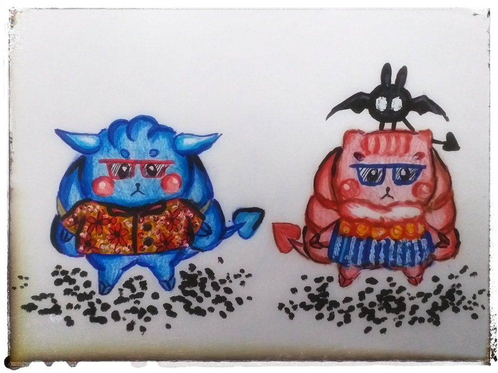 MonsterVilma's tweet photo. CS: Succubun (21+)
CS owner: Luca
Art: Summer Wear
#traditionalart #illustration #cuteart #cuteoc https://t.co/lQfSsweNOb