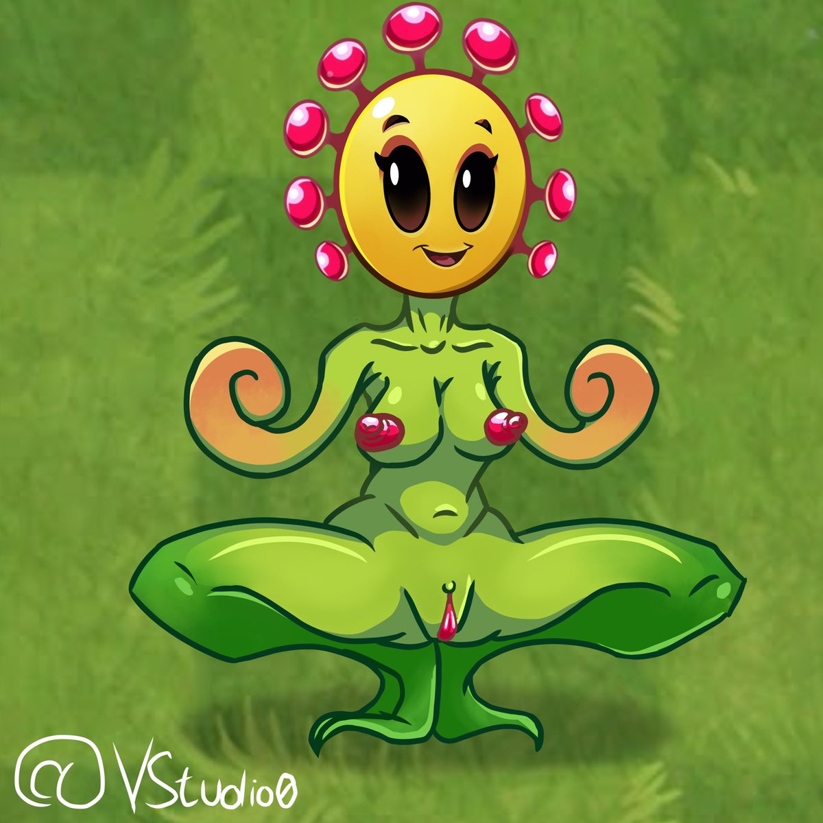VStudio0's tweet photo. Sundew tangler from pvz2 
Inspired by @waneczka228 

#pvz2 #pvz2rule34 #rule34 #nsfw #plantsvszombies #pvz #pvzrule34 #pvznswf #pvz2nsfw #pvzart #pvz2art #fanart #pvzfanart #sundewtangler https://t.co/2zILaKL5n7