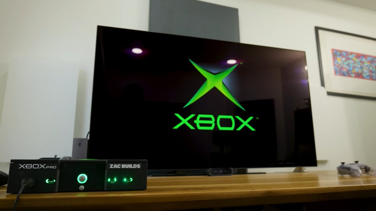 IdleSloth84_'s tweet photo. I built a MODERN original XBOX... | Zac Builds

https://t.co/learmJYfsy https://t.co/rZ4G5TA0Ch