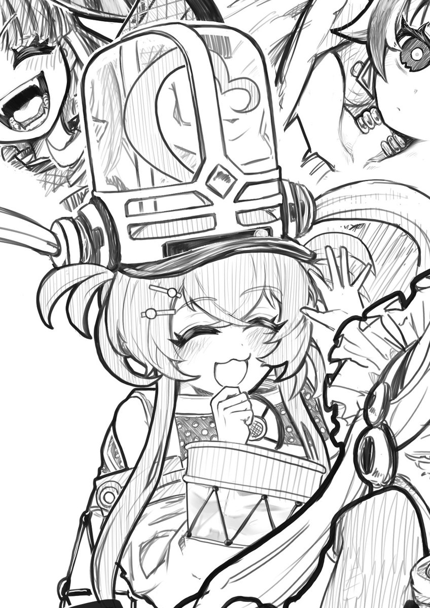 0902yamasu's tweet photo. はじめて描いてるんだけど、
すごい服を着ている…… https://t.co/Ko8Ra1VOQR