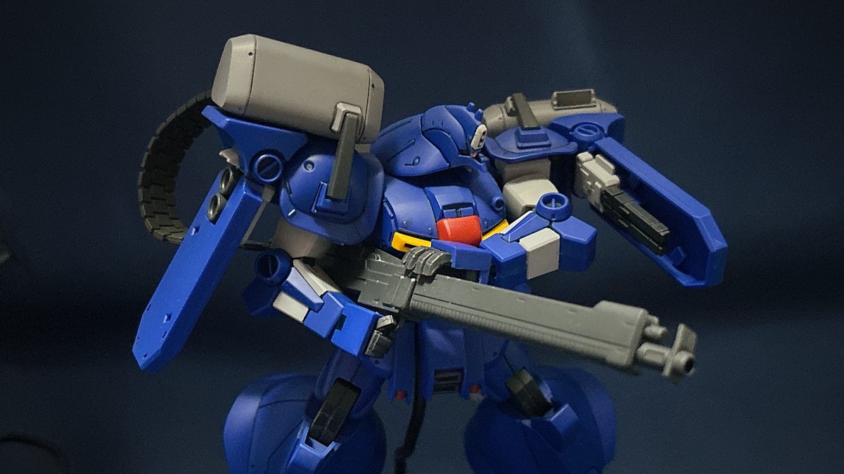 tanupura_hobby's tweet photo. おはようございます❗️🤗
今日も１日宜しくお願いします❗️😆

今日はガンダムセンチネルよりゼクアインです❗️🥳

小惑星基地ペズンにおいて地球連邦軍が開発したゼクシリーズの1番機❗️
重厚なシルエットに弾倉タンクがかっこいい❗️😍

他のゼク系やMk-V、ネロ等のHGUC化もして欲しいところです❗️😆 https://t.co/XpKhB2olGz