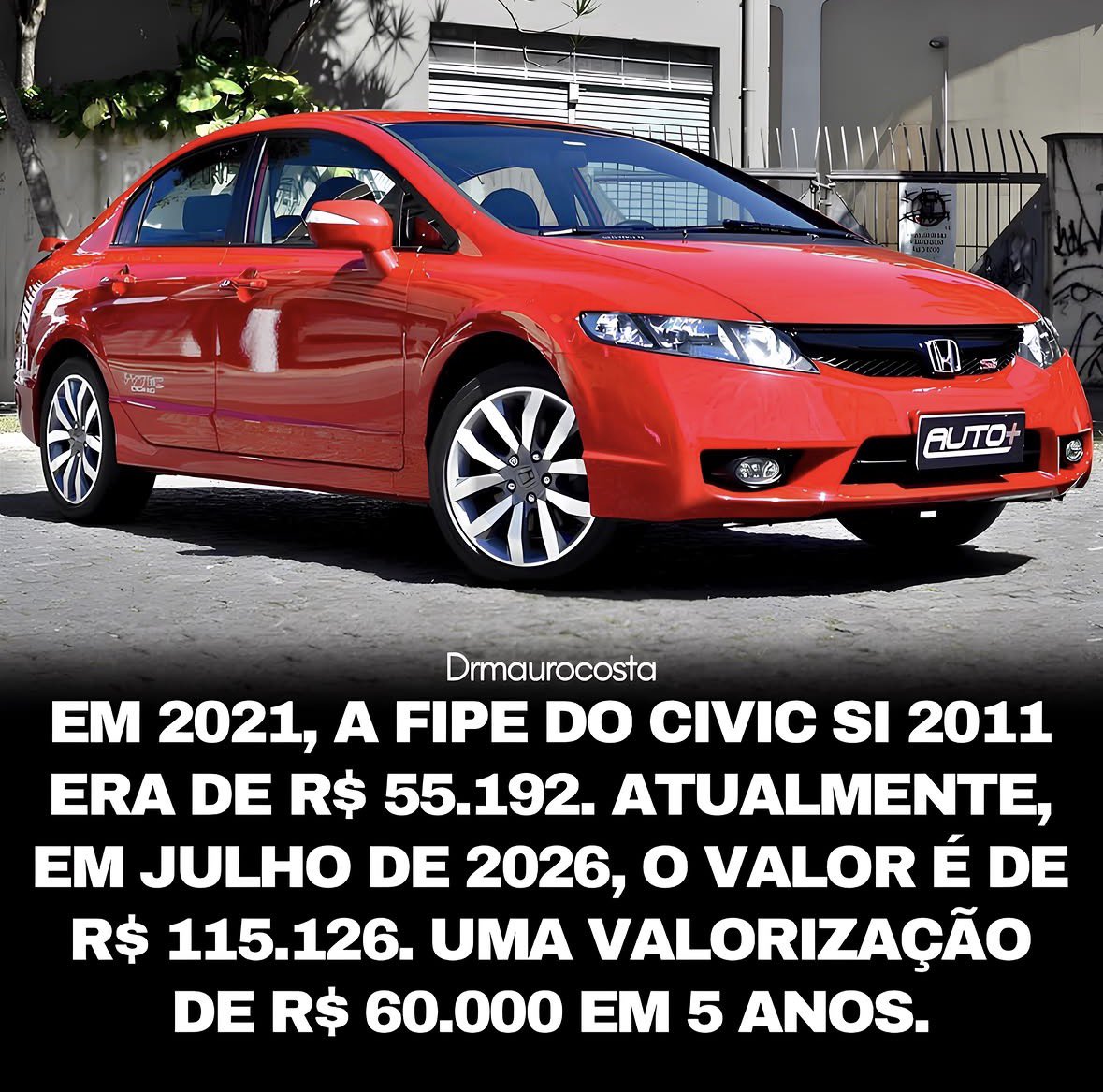 OEstagiari0's tweet photo. Sejam sinceros, vcs pagariam 115k num Civic SI hj? 🤔⤵️ https://t.co/IDF0hMQeEC