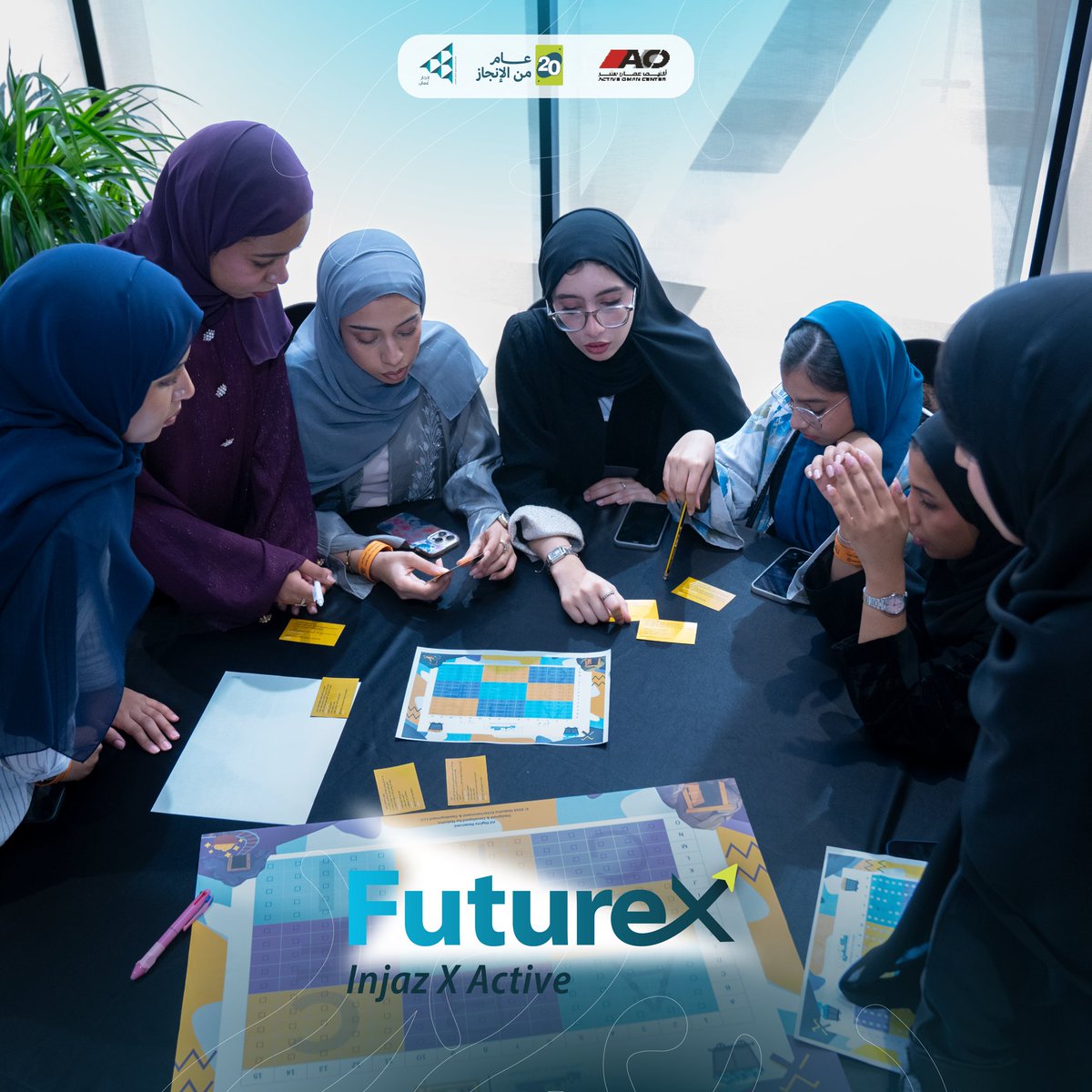 Injaz_Oman's tweet photo. جانب من الأنشطة التفاعلية وتحدي البولينج ضمن برنامج FutureX🎳✨🔥

لحظات جمعت بين الحماس، والعمل الجماعي، وروح المنافسة👏🏻

#إنجاز_عمان #injazoman #صيف_إنجاز https://t.co/xiHCzXKeVL