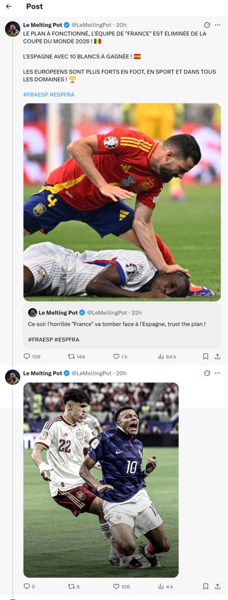Esban_'s tweet photo. C'est une dinguerie d'être raciste à ce point https://t.co/AUt0ijtbh2