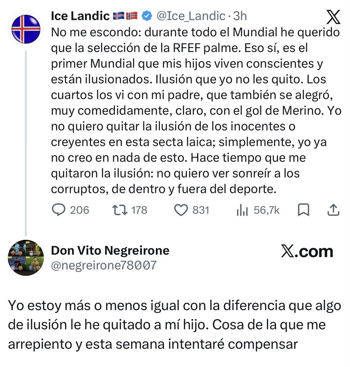 Nanosecso's tweet photo. Ya hay que estar mal de la puta cabeza eh. Todo por "negreira" y su puta madre https://t.co/iyCLK89Qdq