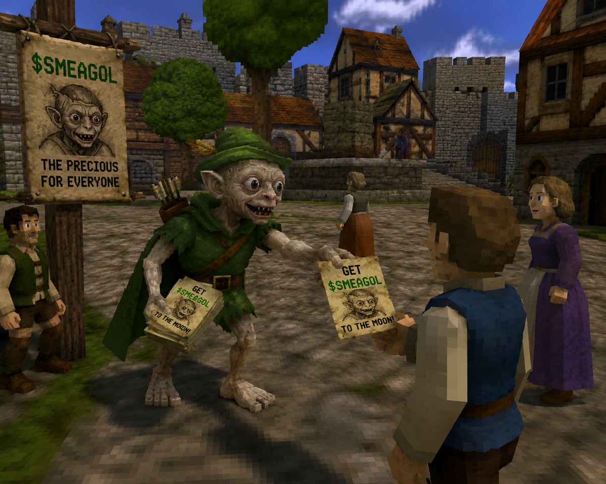 smeagolonrh's tweet photo. Spreading the gospel of $SMEAGOL, one degen at a time
Sss, sss! https://t.co/kPSIq1qL4P