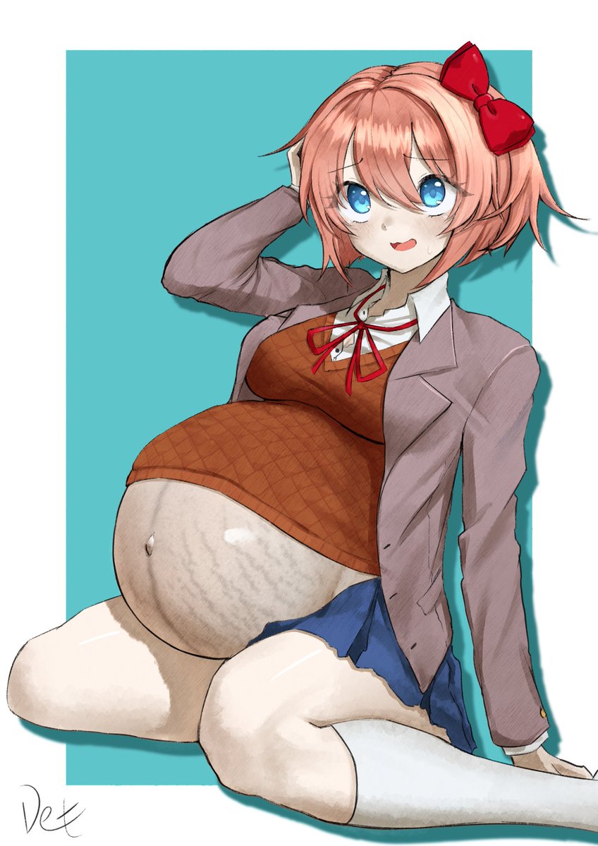 dettted's tweet photo. Sayori https://t.co/fVxtCem7v8