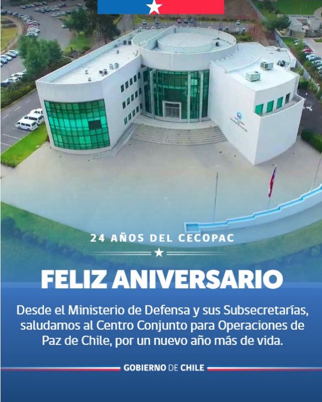 mindefchile's tweet photo. ¡Feliz Aniversario @Cecopac! https://t.co/2eRGza2j8K