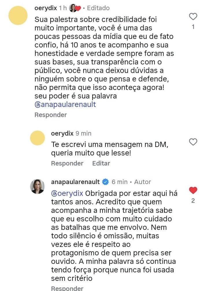 itxsfmp's tweet photo. Até porque eu tenho certeza de que, se a Ana Paula falar qualquer coisa, vocês vão dizer que ela está querendo aparecer às custas da menina. Engraçado é que ela foi a única que defendeu a garota durante os episódios de racismo dentro da casa. Enquanto isso, muita gente que hoje resolveu “se pronunciar”, agora que o assunto repercutiu e o cancelamento bateu na porta, passou o confinamento inteiro em silêncio, e alguns até aplaudiram as falas racistas direcionadas a ela. A coerência de vocês muda conforme a conveniência.