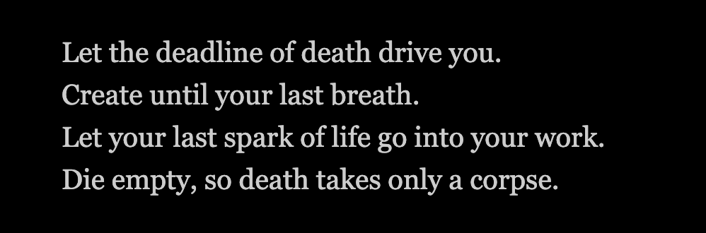 theJayAlto's tweet photo. derek sivers, damn https://t.co/smHQxWRgxF