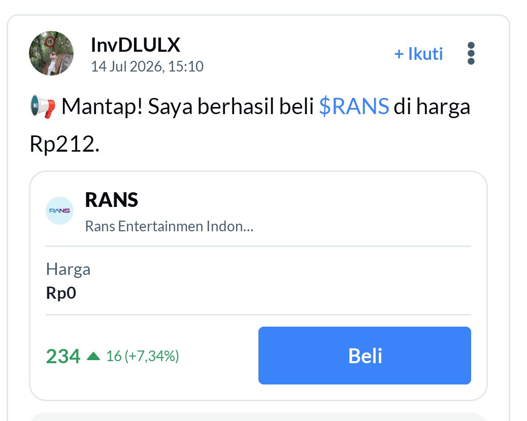 CintaDia1915396's tweet photo. Semoga insight dari news hari ini bisa jadi awal yang bagus. Tinggal sabar lihat perkembangannya #AplikasiAjaib @ajaib_investasi https://t.co/yZZZ6vaImm