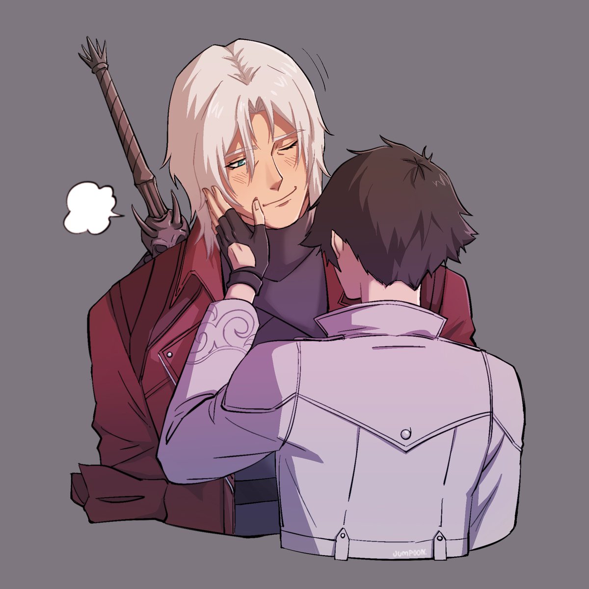 jumpoon's tweet photo. Gentle hands ❤️✨

#DMC #DevilMayCry #NDMC
#NetflixDMC #DantexLady https://t.co/1WQ1aE1WEt