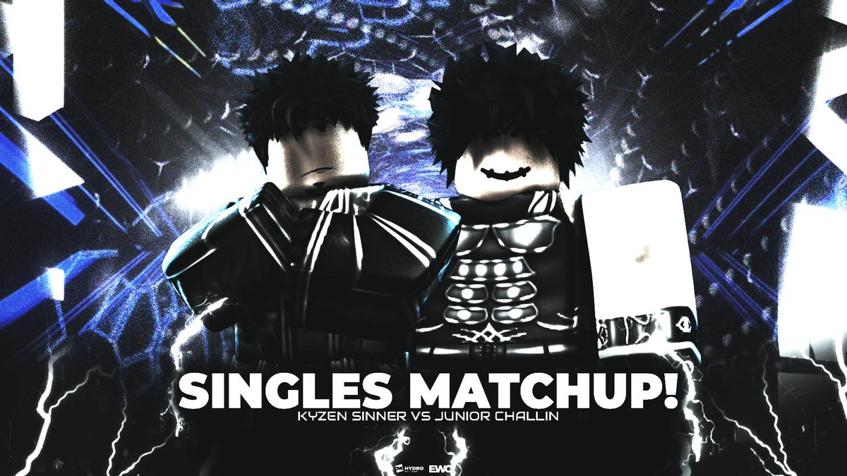 EWC_ROBLOX's tweet photo. 📢 FULL MATCH CARD DROP!

Here’s what’s going down TODAY @ TAKEOVER!

@THEARIANREAPER vs @Rageboyle 
@silentwaysss vs @stevendarrien 
@SwagRBLX1 vs @allfellsiIent 
@Eustachy629338 vs @Owenmyers766 vs @pinehasissues

Catch  us live @ 5:30 PM ET!���
#EWC2026 ⚡️ https://t.co/Uy9y1E3zFS