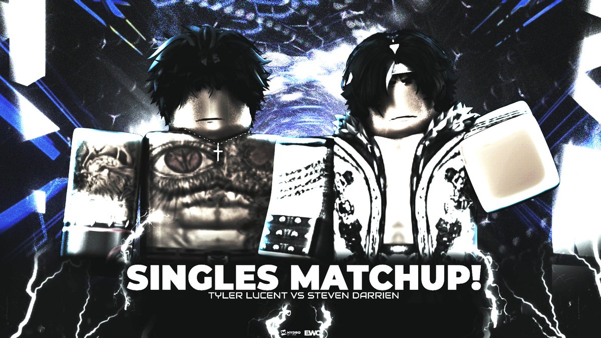EWC_ROBLOX's tweet photo. 📢 FULL MATCH CARD DROP!

Here’s what’s going down TODAY @ TAKEOVER!

@THEARIANREAPER vs @Rageboyle 
@silentwaysss vs @stevendarrien 
@SwagRBLX1 vs @allfellsiIent 
@Eustachy629338 vs @Owenmyers766 vs @pinehasissues

Catch  us live @ 5:30 PM ET!���
#EWC2026 ⚡️ https://t.co/Uy9y1E3zFS