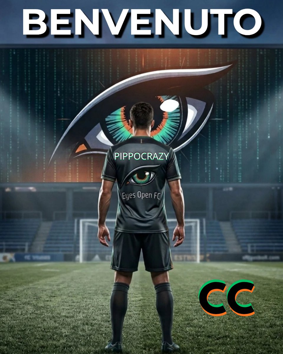 eyesopenfc's tweet photo. il roster della EYES OPEN FC si allarga ufficialmente. 
un caloroso benvenuto a phil dalla squadra, speriamo in una lunga permanenza e in un esperienza indimenticabile sia per noi che per il nostro nuovo CC.
BENVENUTO PHIL https://t.co/d4bbLxJm0B