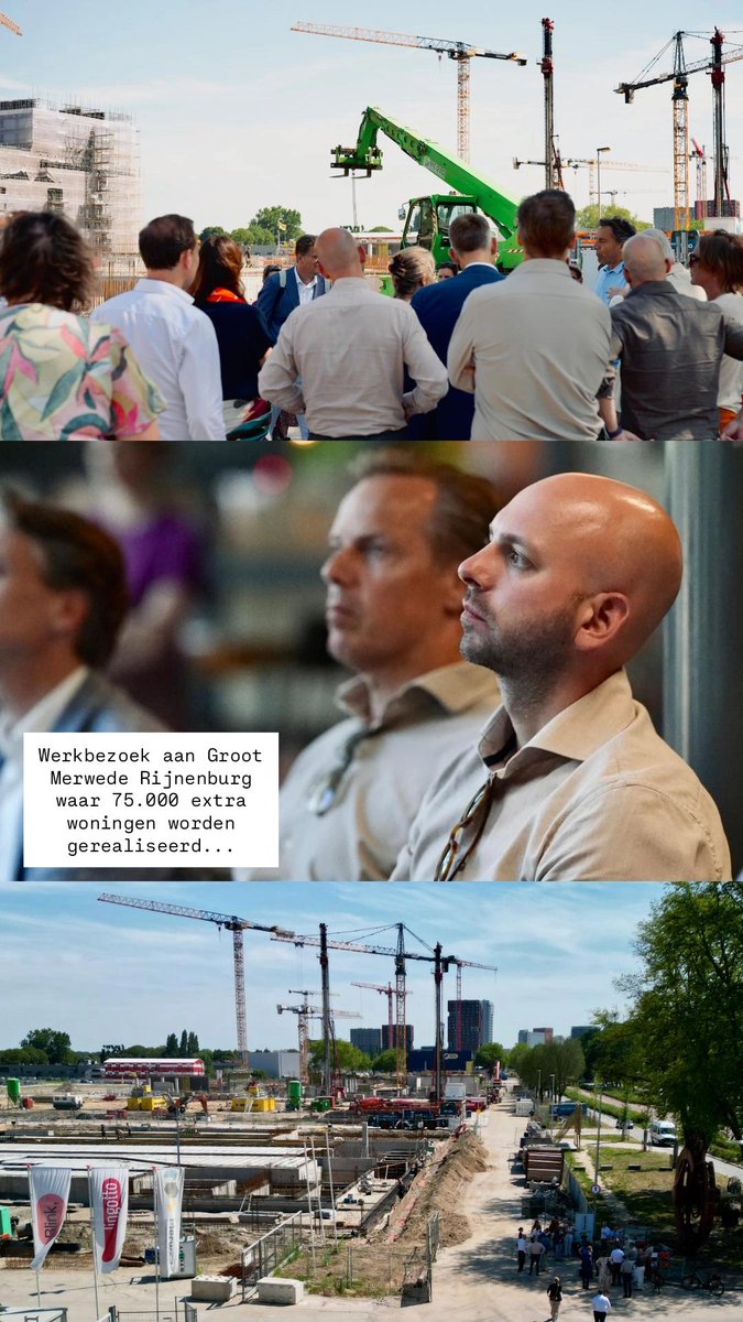 michieldijkman's tweet photo. Werkbezoek aan Groot Merwede Rijnenburg waar 75.000 nieuwe woningen worden gerealiseerd. https://t.co/5ZtxnwMBiS