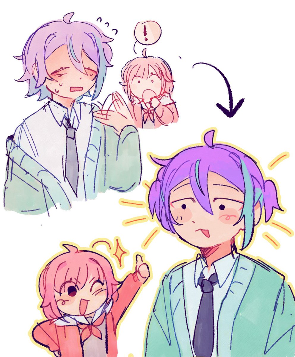 akunipii's tweet photo. The best solution for the heat #prsk_fa https://t.co/Nlgu3pQdtR