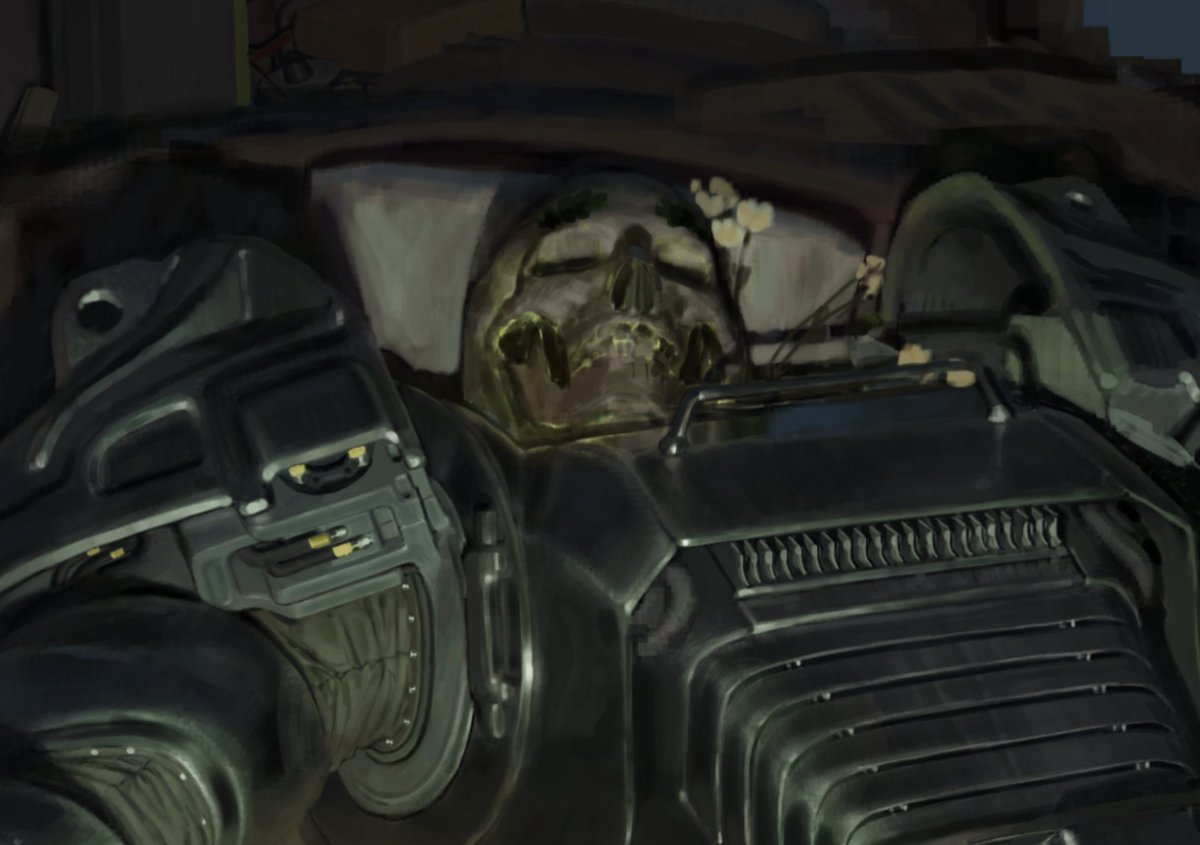 AnimalEatAnimal's tweet photo. some #fallout fan art wip https://t.co/JdVyuG3bd8