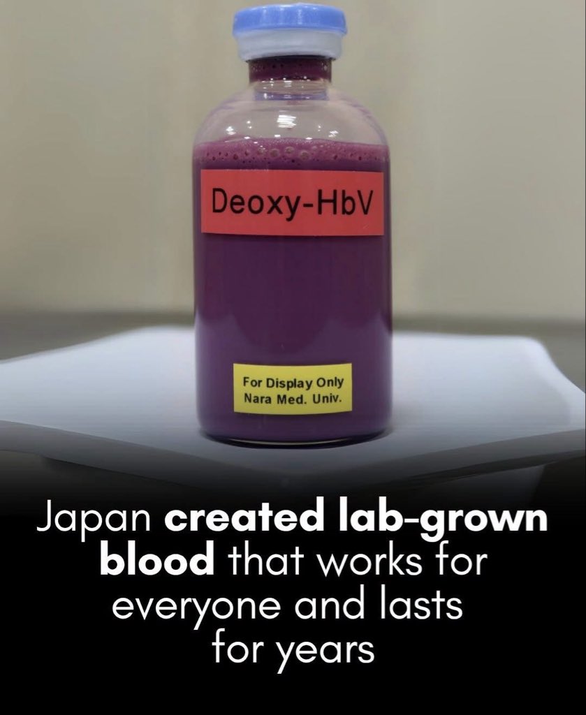 Japanese scientists created a shelf-stable, universal artificial