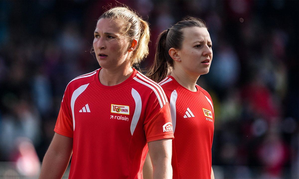 fcunion_en's tweet photo. Hate this. Dina Orschmann and Hannah Eurlings have had operations, and will miss the start of the season. We send them all the best, they'll be back. #fcunion https://t.co/AR6IheZQdJ