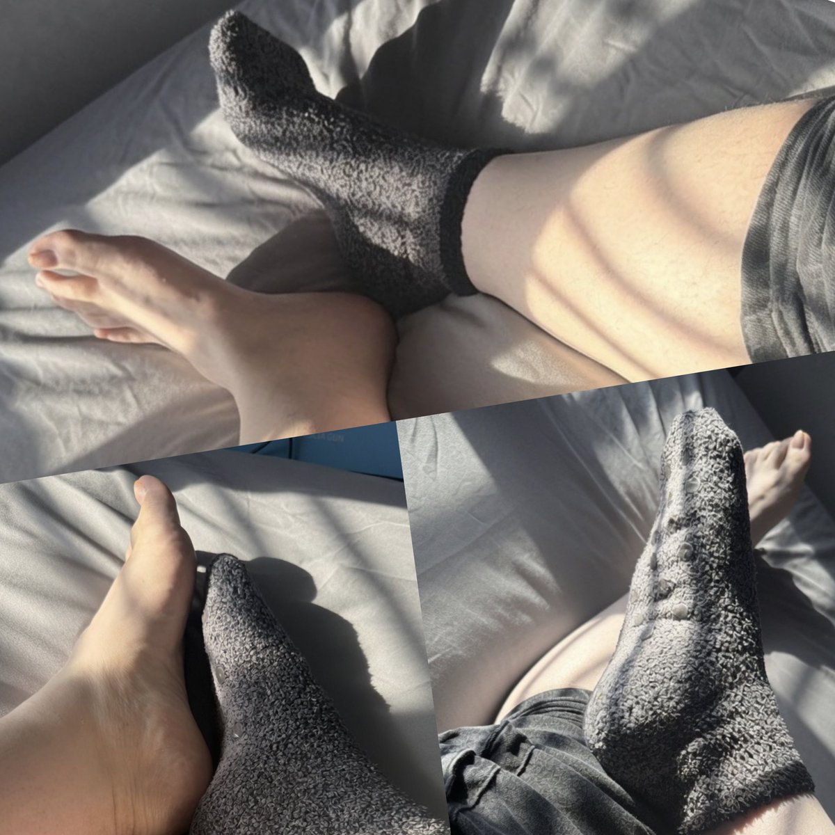 AlphaLad95's tweet photo. Staring at these soft soles and my thick, sweaty fuzzy socks already has you throbbing 😈

Still warm and damp imagine how they smell after a long day. One sniff and you’ll be ruined.🦶🏻🧦

DM to buy Customs Pics and my sweaty worn socks.💪🏻🤑

#findom #footfetish #sockseller #sweatysocks #paypig #finsub #feetworship #sockfetish #footslave #tributeme #findomfeet