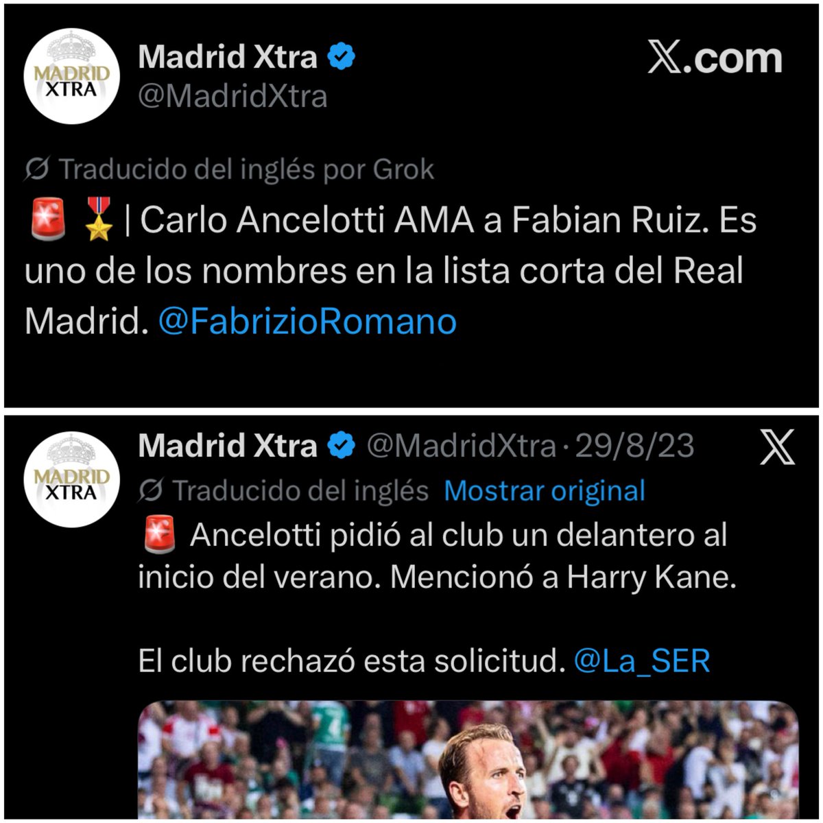 Mario___RM's tweet photo. El equipo que tendríamos si le hubiesen hecho caso a Carlo Ancelotti… https://t.co/lYLIB758D7