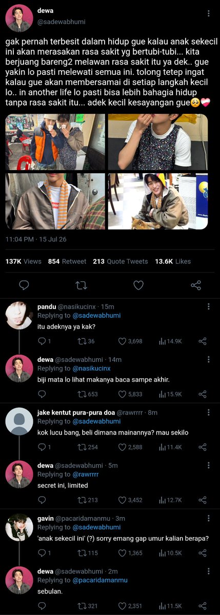 oreooren_'s tweet photo. dd sakit :( https://t.co/CEV0q5EnS3