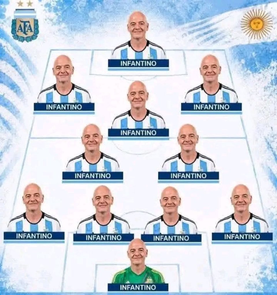 YashRMFC's tweet photo. Argentina's official lineup against England https://t.co/U94pXq0CQA