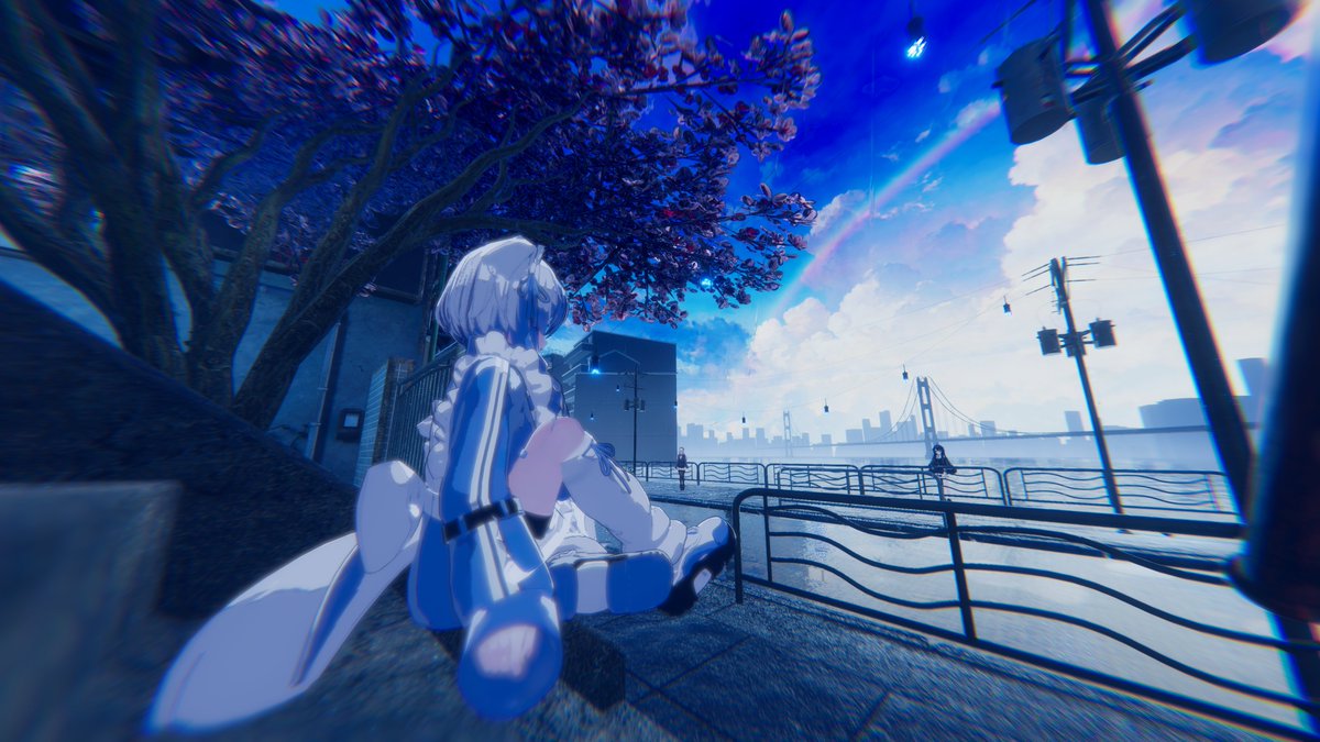 VRCkinoko's tweet photo. チルワ巡りスクショ！
自撮りもいいけど、一緒に行ってくれたフレンドを
撮るのも楽しいよね！
いつもありがと！！ https://t.co/aCYDpElDHV