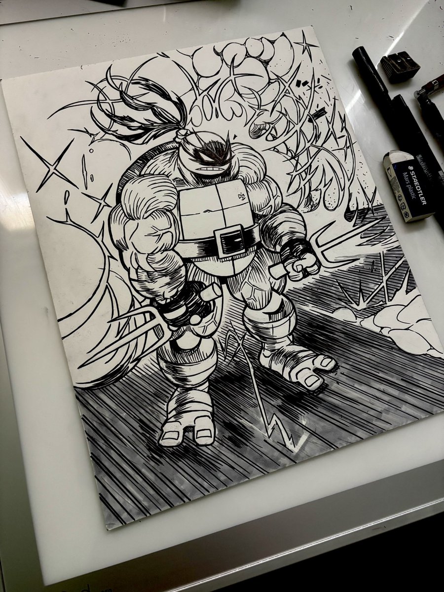 FelipeTweeters's tweet photo. “Cool but rude.”🔥🐢🔥
#Raph #TMNT #FelipeSmith https://t.co/ZJPwi0dssx