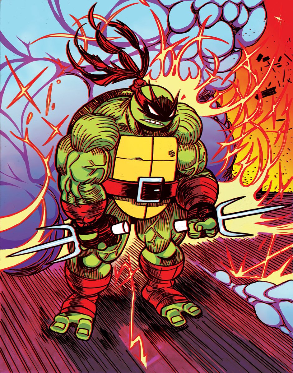 FelipeTweeters's tweet photo. “Cool but rude.”🔥🐢🔥
#Raph #TMNT #FelipeSmith https://t.co/ZJPwi0dssx