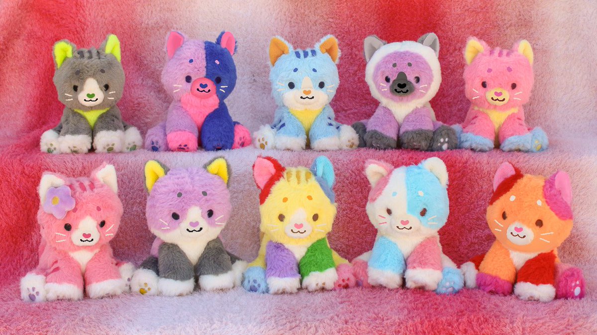 hannimatior's tweet photo. r.e. PRIDE KITTY RESTOCKS - aforementioned form is here please let me know which kitties you seek and if I should give them eyebrows. and whiskers... https://t.co/zXdlyTh7HR