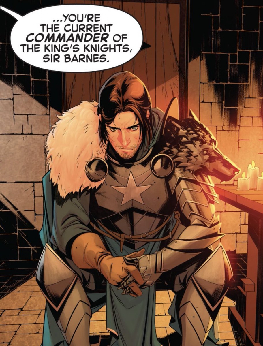 byzombee's tweet photo. Winter Knight, my Commander.
Oh, Sir Barnes! you’re such a hottie! 🥵

Marvel: Realm Guard (2026)
#WinterSoldier https://t.co/K838R7EIkl