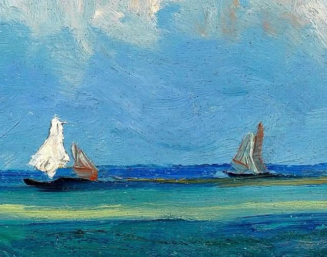 fraveris's tweet photo. Vincent van Gogh

Seascape at Saintes - Maries 

(1888) https://t.co/jPgY9th8CQ
