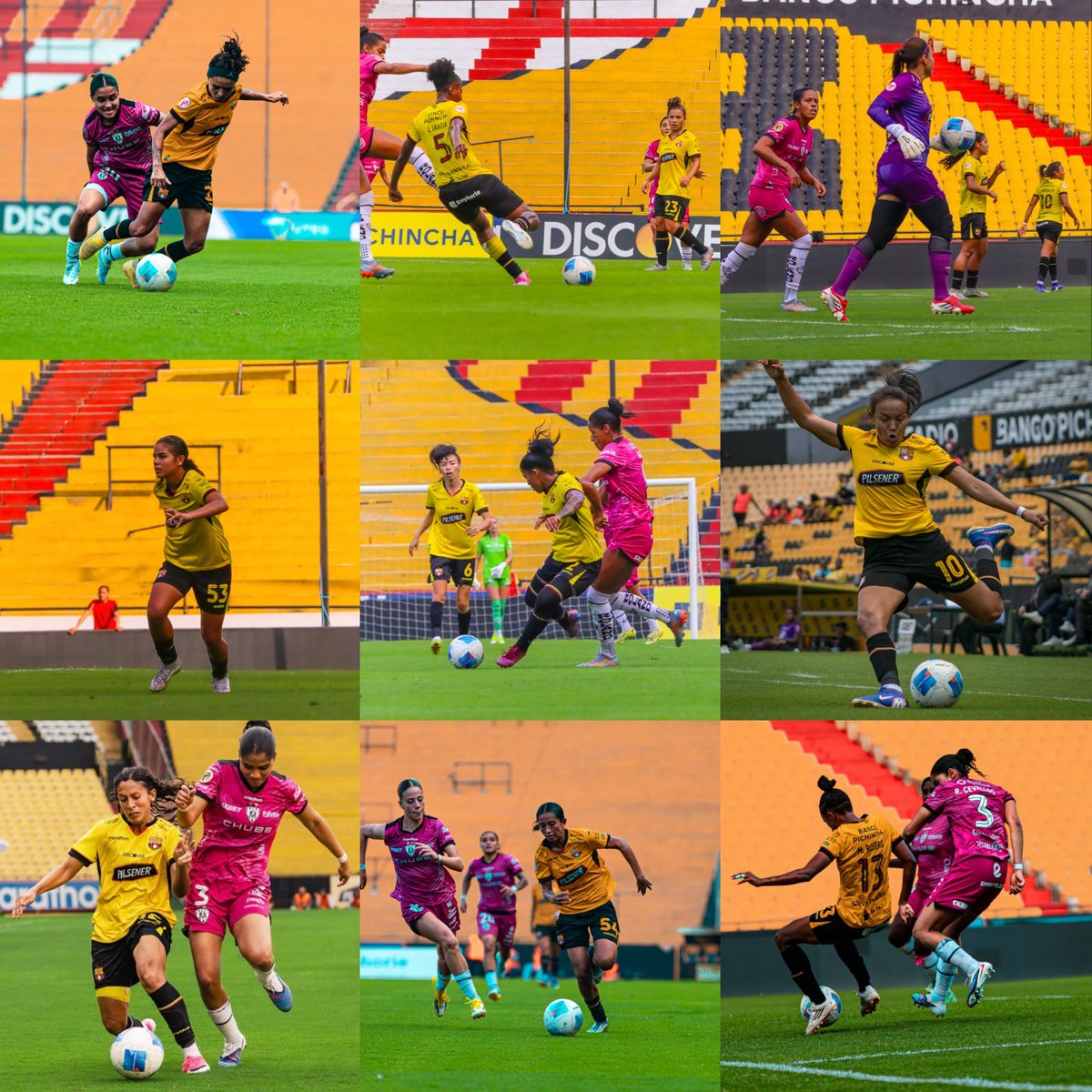 BSCFemenino_'s tweet photo. Postales del gran partido jugado ante Independiente del Valle, la pelea por el objetivo está más firme que nunca, vamos ídolo 💪🔥

#BarcelonaMiPasión https://t.co/N1Occ3PhDl