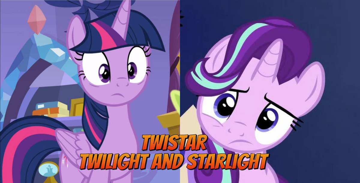 hyenari62936969's tweet photo. Twilight Sparkle and Starlight Glimmer https://t.co/fY7ChaDnNA