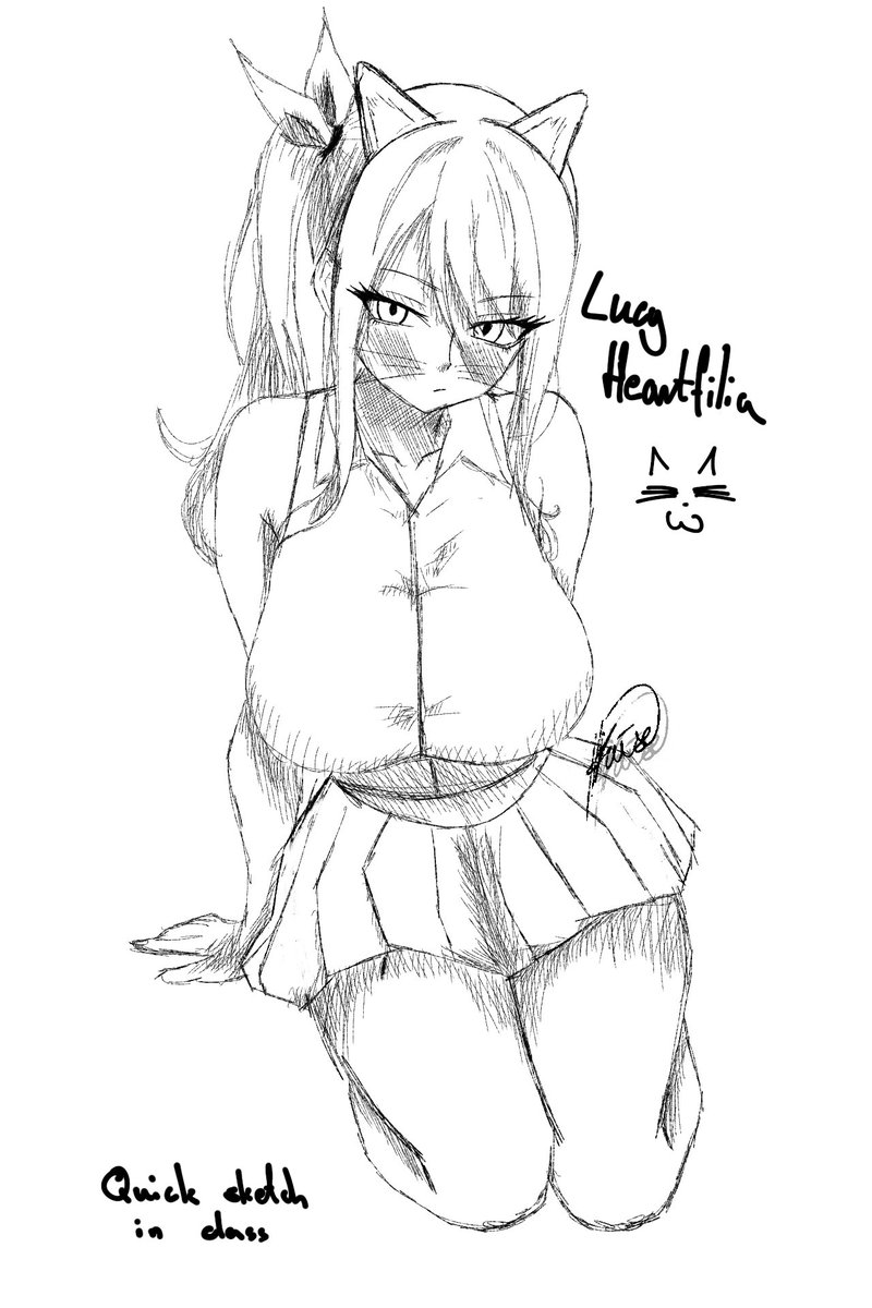 iikaise's tweet photo. Lucy

#sketch #art #drawing #lucy #fairytail https://t.co/iQRzkijU1L