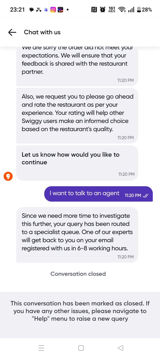Arvind7266's tweet photo. @Swiggy have ordered food from Burger King. Pathetic packaging even after charging 30 rupees. Further delivery boy was not handled the food properly. Have raised complaint but, it was not satisfactory. Attaching proof, kindly investigate and issue full refund. https://t.co/DQbqLGVdvh